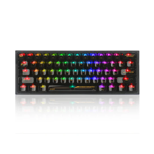 Redragon K617CTB-RGB 60% Wired RGB Gaming Keyboard – Compact & Responsive