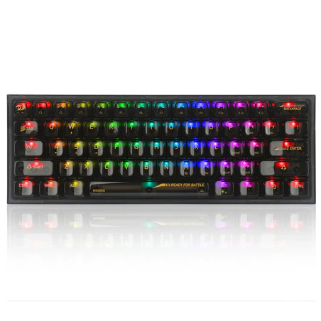 Redragon K617CTB-RGB 60% Wired RGB Gaming Keyboard – Compact & Responsive