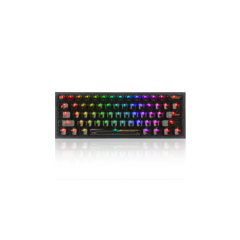 Redragon K617CTB-RGB 60% Wired RGB Gaming Keyboard – Compact & Responsive