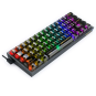 Redragon K617CTB-RGB 60% Wired RGB Gaming Keyboard – Compact & Responsive