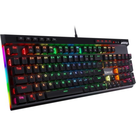 Redragon K580 VATA RGB Mechanical Gaming Keyboard – LED Backlit & Responsive