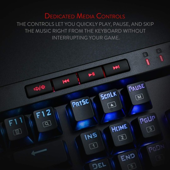 Redragon K580 VATA RGB Mechanical Gaming Keyboard – LED Backlit & Responsive