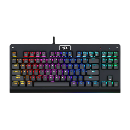 Redragon K568 Dark Avenger 87-Key RGB Mechanical Gaming Keyboard – Compact & Durable