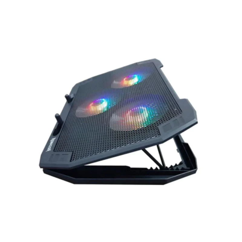 Redragon Ingrid GCP511 Laptop Cooler – 3 RGB Fans for Laptops Up to 17"