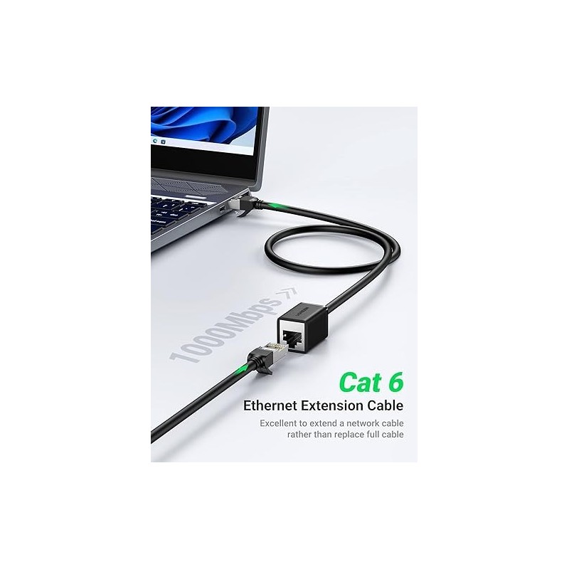 UGREEN Cat6 F/UTP Male To Female Ethernet Extension - NW112 - 11278
