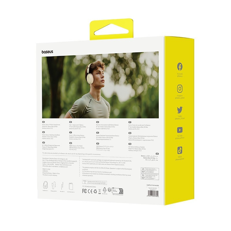 Baseus Bass 35 Max Wireless Headphones