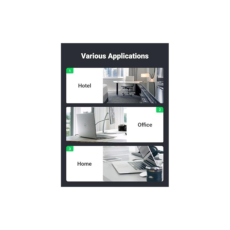 UGREEN Cat6 F/UTP Male To Female Ethernet Extension - NW112 - 11278