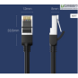 UGREEN Cat 6 U/UTP Pure Copper Ethernet Cable (Black) - NW101 - 50190