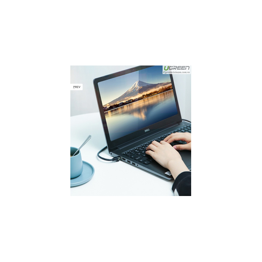 UGREEN Cat 6 U/UTP Pure Copper Ethernet Cable (Black) - NW101 - 50190