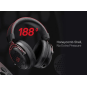 Redragon H386 Diomedes USB Gaming Headset – 7.1 Surround Sound & RGB Lighting (Black)