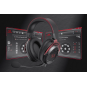 Redragon H386 Diomedes USB Gaming Headset – 7.1 Surround Sound & RGB Lighting (Black)
