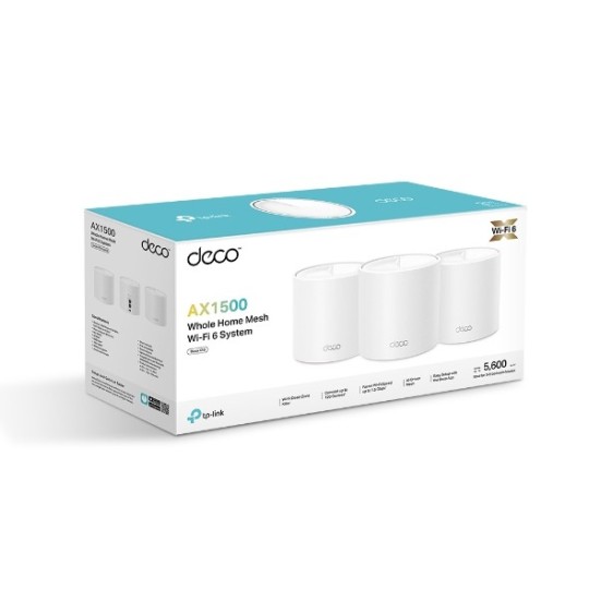 TP-LINK Deco X10-4G 4G+AX1500 Whole Home Mesh Wi-Fi 6 Gateway - (1-pack)