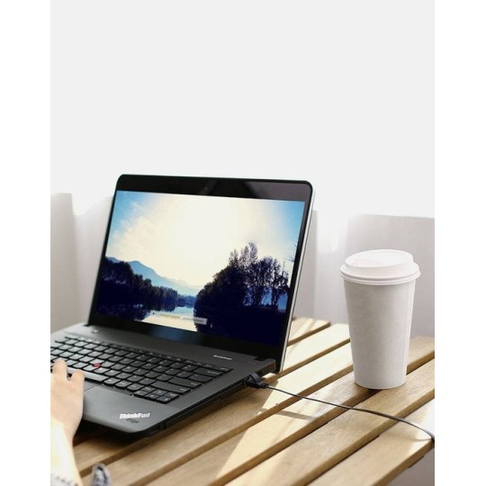 UGREEN Cat 6 U/UTP Pure Copper Ethernet Flat Cable(Black) - NW101 - 50184