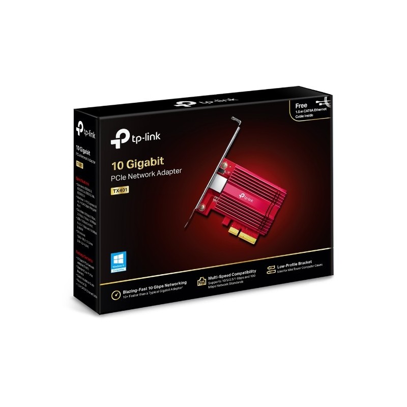 TP-LINK TX401 10 Gigabit PCIe Network Adapter