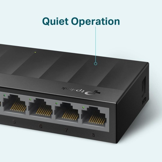 TP-LINK LS1008G / 8-Port Gigabit Desktop Switch