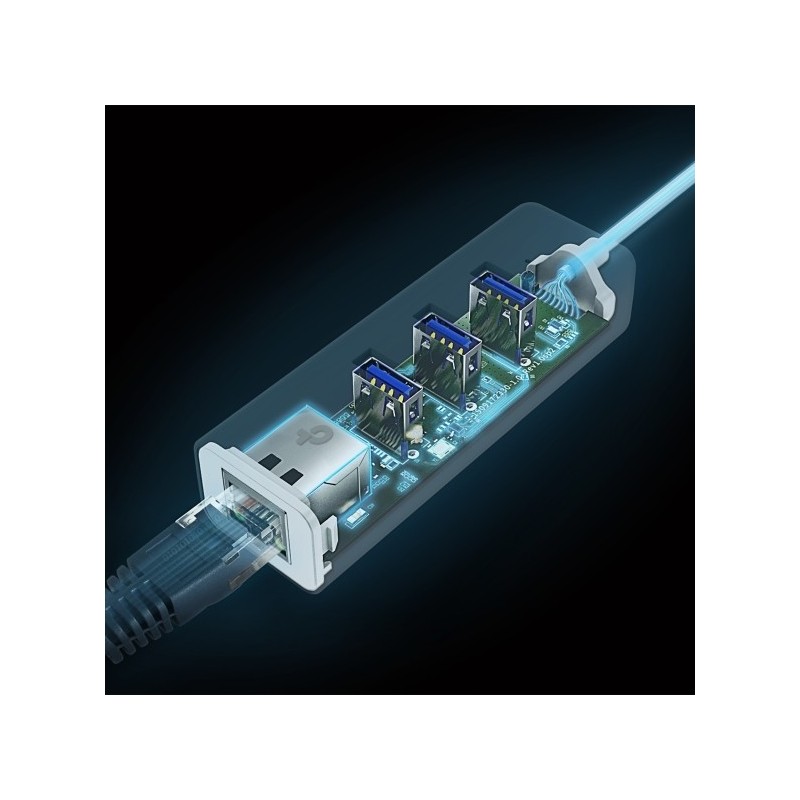 TP-LINK UE330C USB Type-C 3-Port Hub & Gigabit Ethernet Adapter