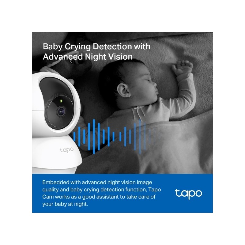 TP-LINK Tapo C200C Pan/Tilt Home Security Wi-Fi Camera
