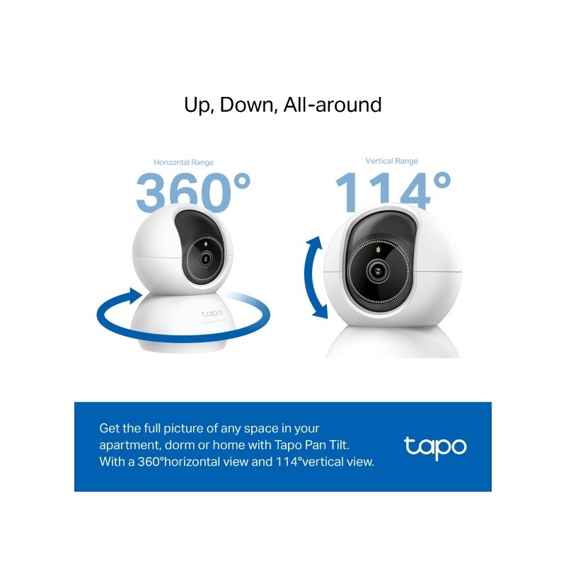 TP-LINK Tapo C230 Pan/Tilt AI Home Security Wi-Fi Camera