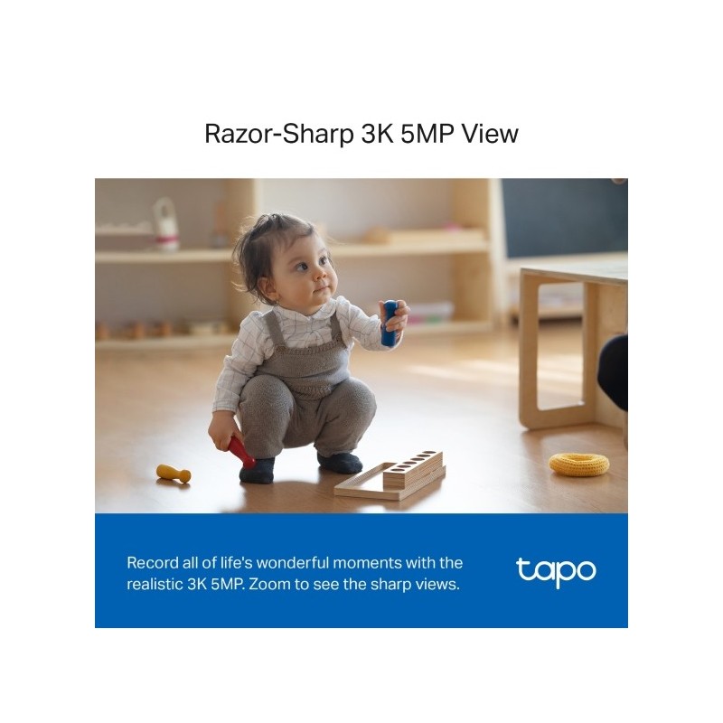 TP-LINK TC74 Pan/Tilt AI Home Security Wi-Fi Camera