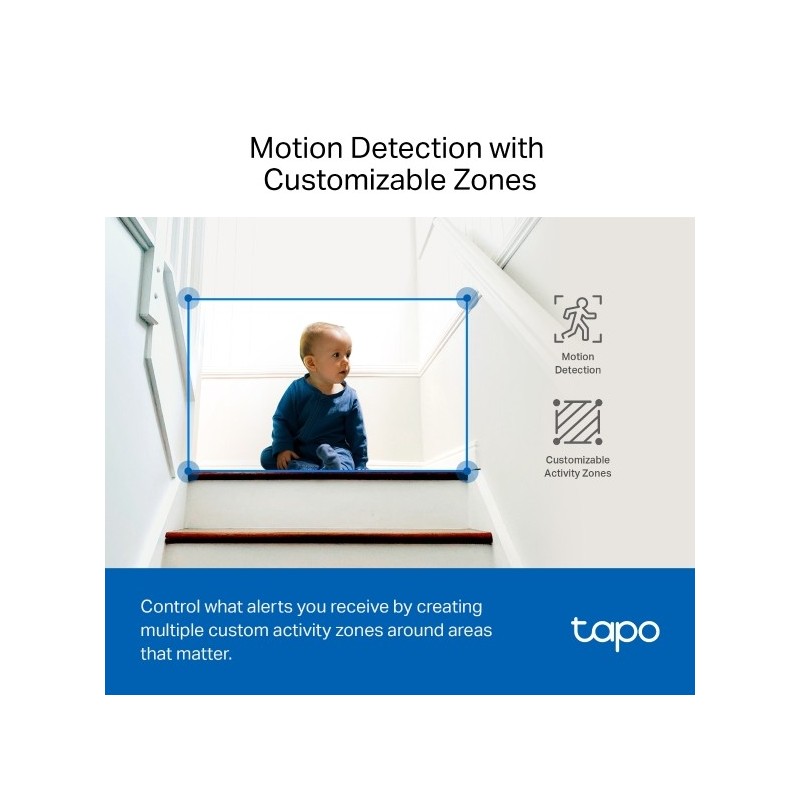 TP-LINK TC74 Pan/Tilt AI Home Security Wi-Fi Camera