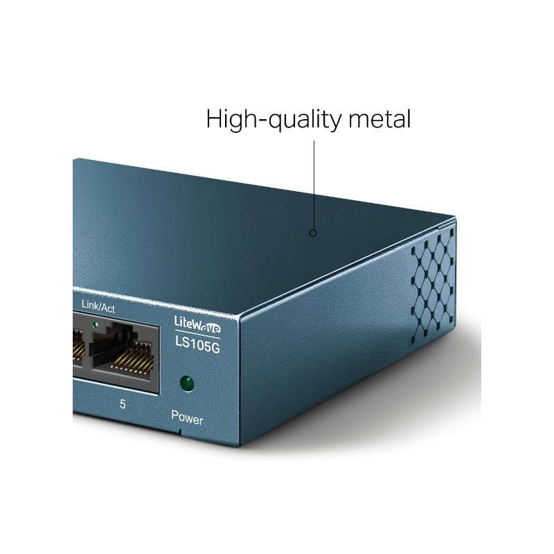 TP-LINK LS105G / 5-Port Gigabit Desktop Switch
