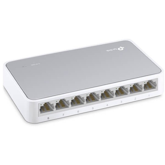 TP-LINK SF1008D / 8-Port 10/100Mbps Desktop Switch