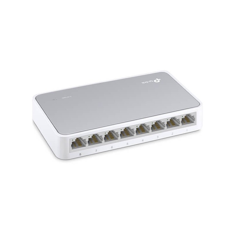 TP-LINK SF1008D / 8-Port 10/100Mbps Desktop Switch