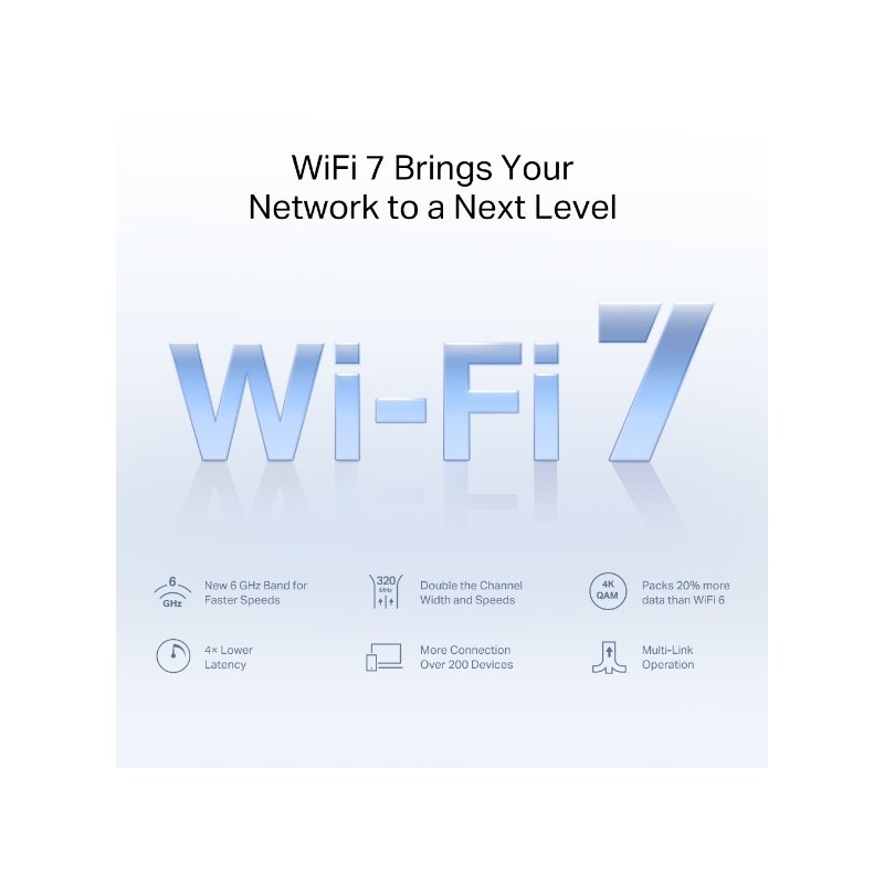 TP-LINK Halo H47BE (2-pack) / BE9300 Whole Home Mesh Wi-Fi 7 System