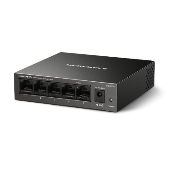 Mercusys MS105GS / 5-Port Gigabit Desktop Switch