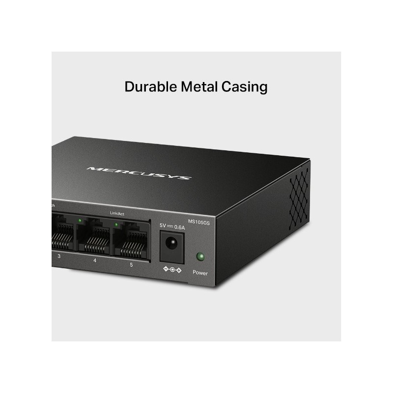 Mercusys MS105GS / 5-Port Gigabit Desktop Switch