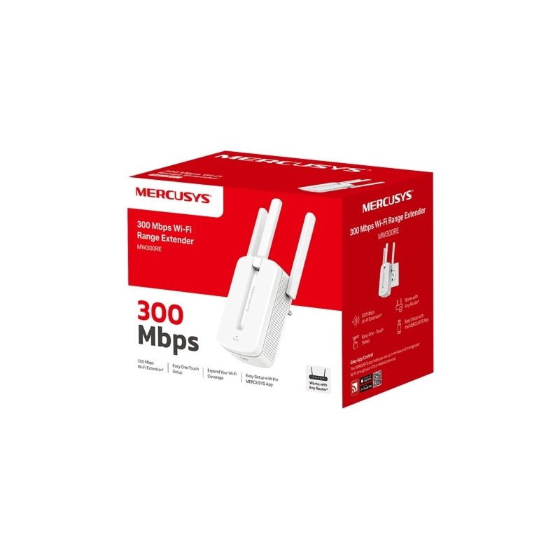 Mercusys MW300RE / 300Mbps Wi-Fi Range Extender