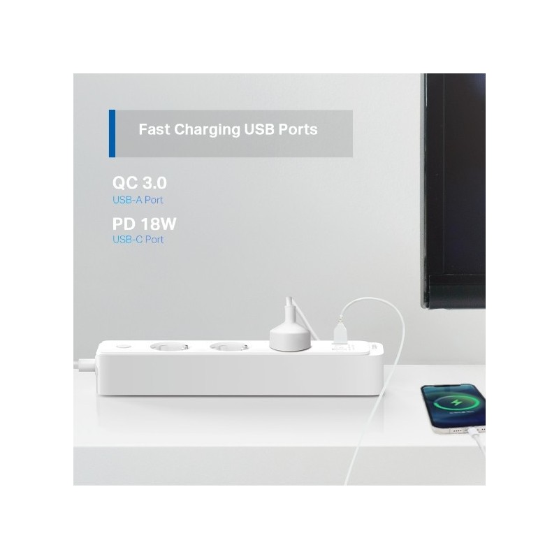 TP-LINK Tapo P300 - Smart Wi-Fi Power Strip