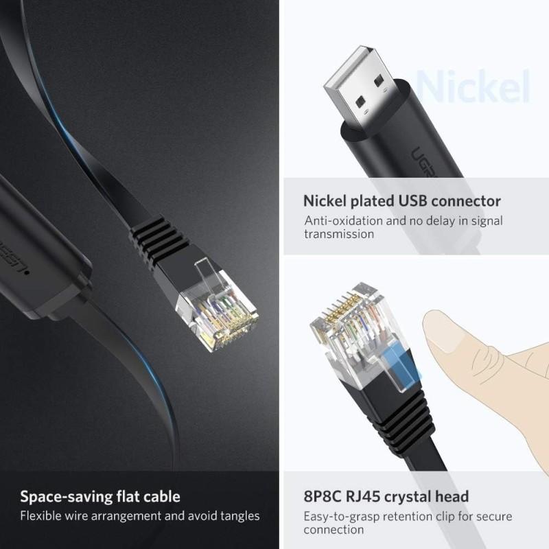 UGREEN USB to RJ45 Console Cable - CM204 - 50773