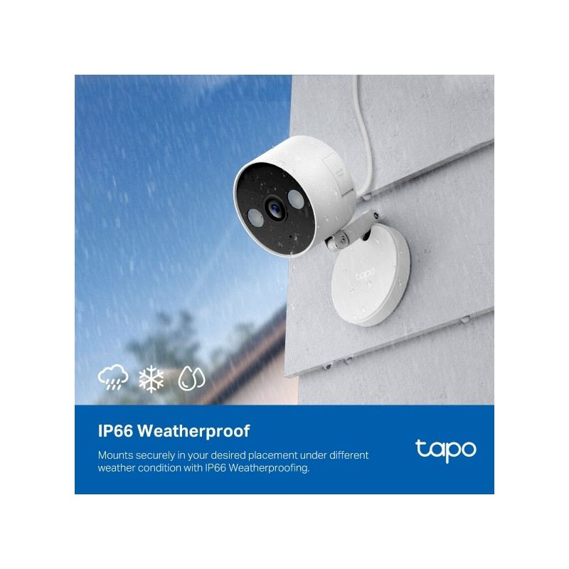 TP-LINK Tapo C120 - Indoor - Outdoor Home Security Wi-Fi Camera