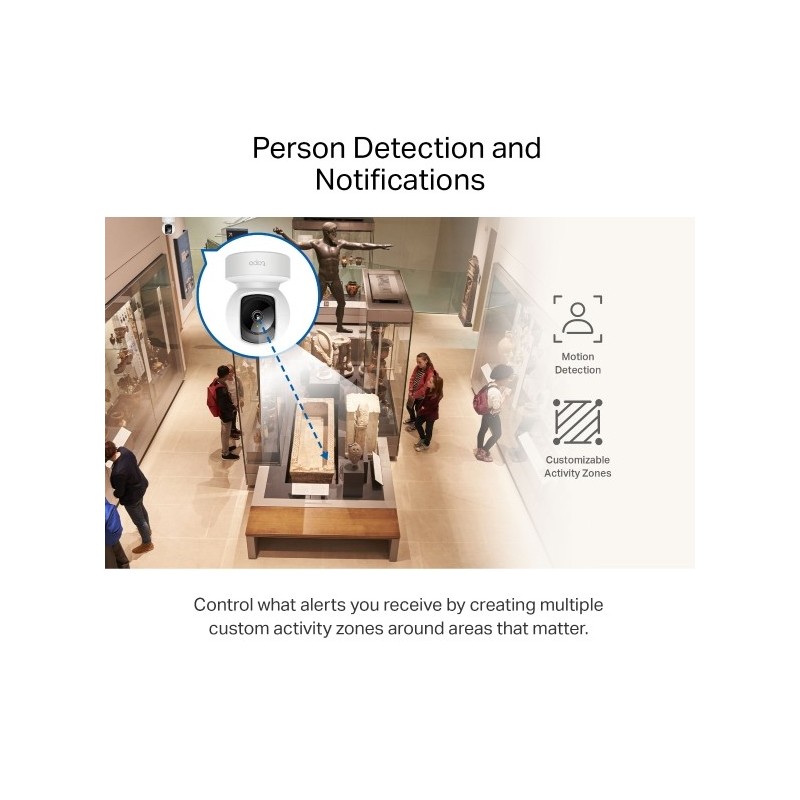 TP-LINK Tapo C212 - Pan - Tilt Home Security Wi-Fi Camera