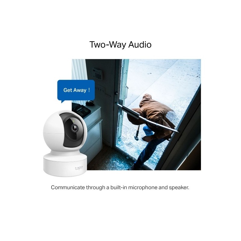 TP-LINK Tapo C212 - Pan - Tilt Home Security Wi-Fi Camera