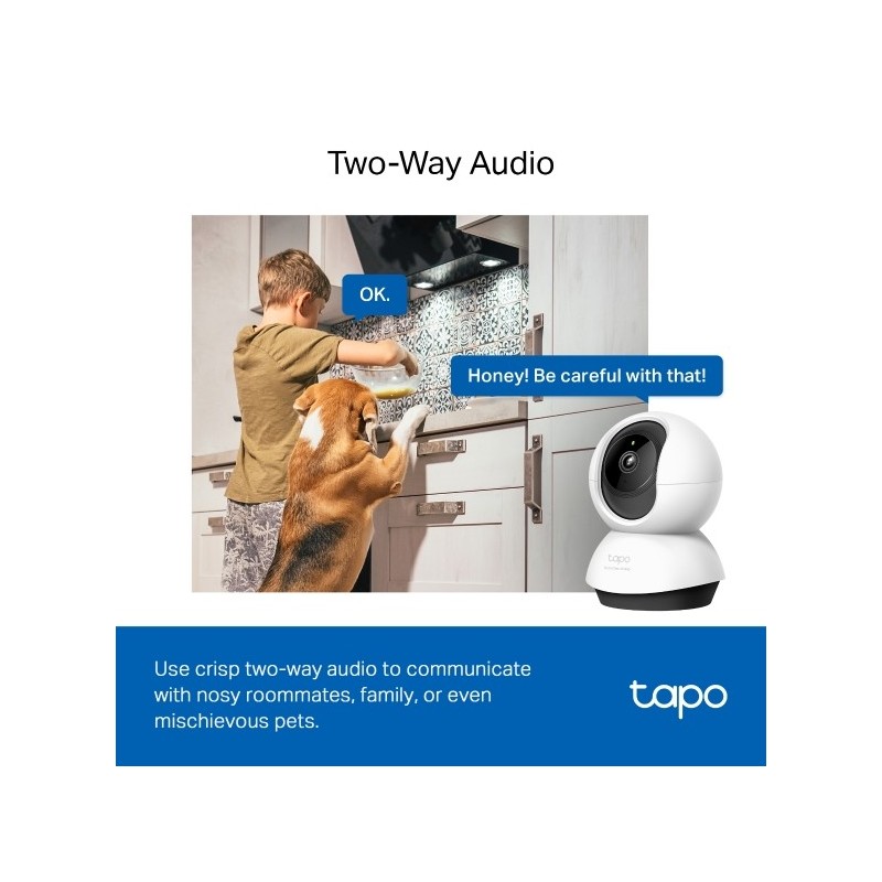 TP-LINK Tapo C220 - Pan - Tilt AI Home Security Wi-Fi Camera