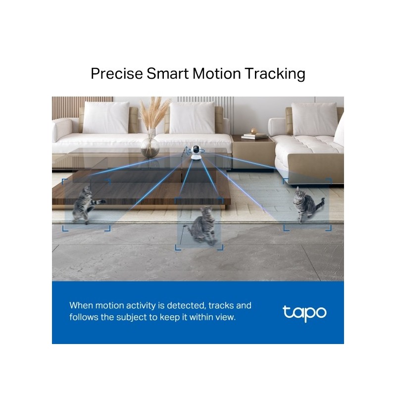 TP-LINK Tapo C220 - Pan - Tilt AI Home Security Wi-Fi Camera