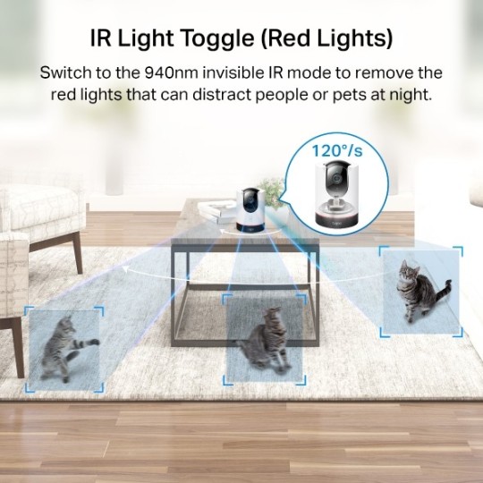 TP-LINK Tapo C225 - Pan - Tilt AI Home Security Wi-Fi Camera