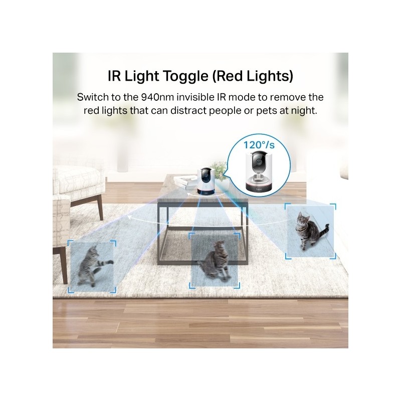 TP-LINK Tapo C225 - Pan - Tilt AI Home Security Wi-Fi Camera