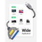 UGREEN USB to IEEE1284 Parallel Printer Cable 2m - CR124 - 20225