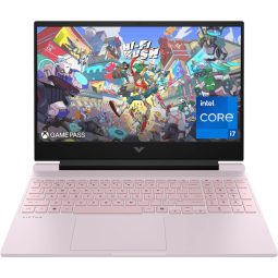HP Victus 15-fa2003ne (2024) | Intel Core i7-13th Gen, RTX 3050 6GB, 144Hz 15.6″ Gaming Laptop – Powder Pink