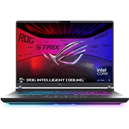 ASUS ROG Strix G16 2025 Gaming Laptop – Intel Core Ultra 9 275HX, RTX 5070 Ti 12GB, 165Hz Display, Volt Green, Full Package