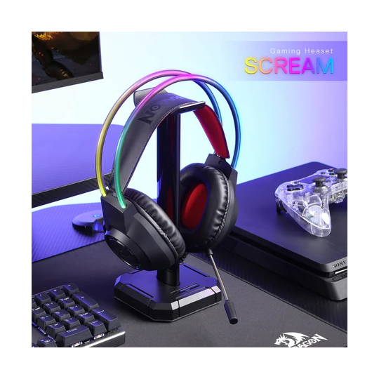 Redragon H231 Scream Wired Gaming Headset – Powerful Sound & Comfortable Fit