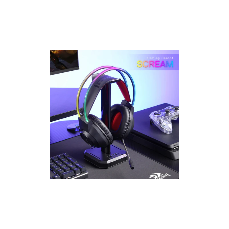 Redragon H231 Scream Wired Gaming Headset – Powerful Sound & Comfortable Fit