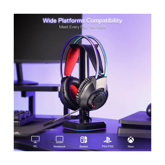 Redragon H231 Scream Wired Gaming Headset – Powerful Sound & Comfortable Fit
