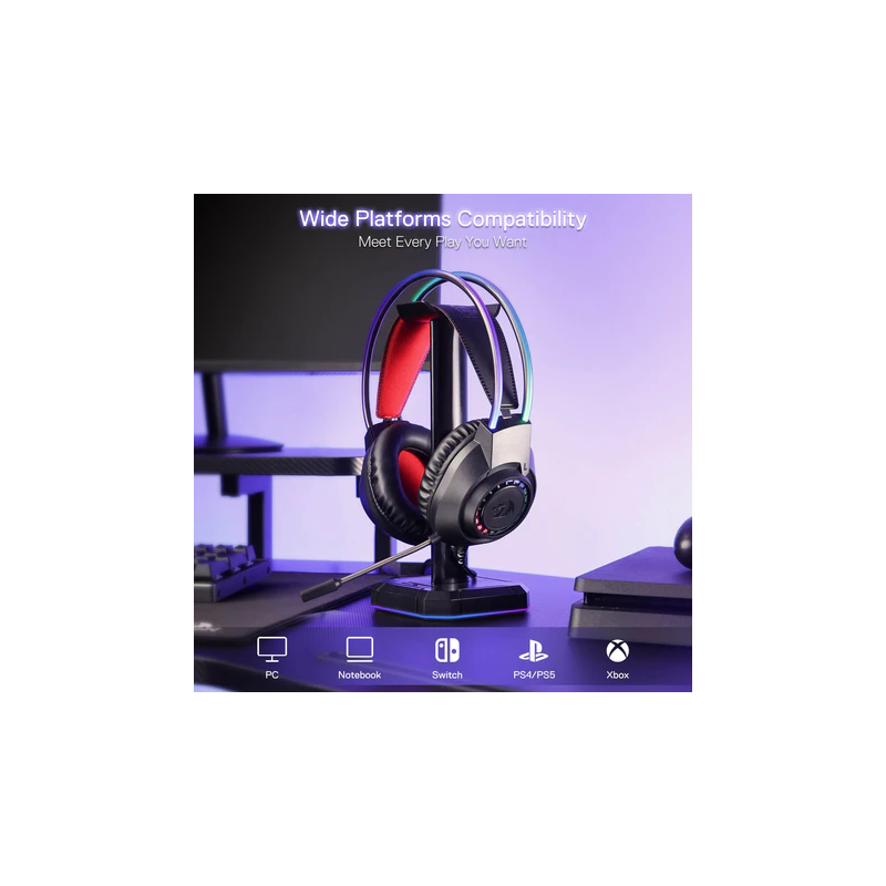 Redragon H231 Scream Wired Gaming Headset – Powerful Sound & Comfortable Fit