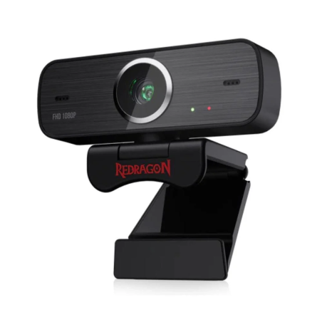 Redragon GW800 Hitman 1080p Webcam – Full HD Video with Dual Microphone