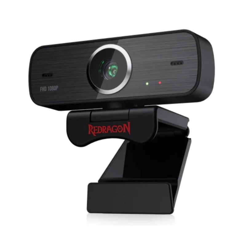 Redragon GW800 Hitman 1080p Webcam – Full HD Video with Dual Microphone