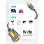 UGREEN 20201 USB to DB9 RS-232 male Adapter Cable - CR104 - 20210